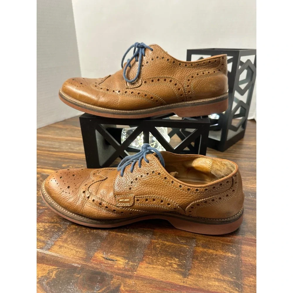 1901 Nordstrom Leather Wingtip Oxford Dress Shoes Lace Up Casual Comfort‎ 11.5M